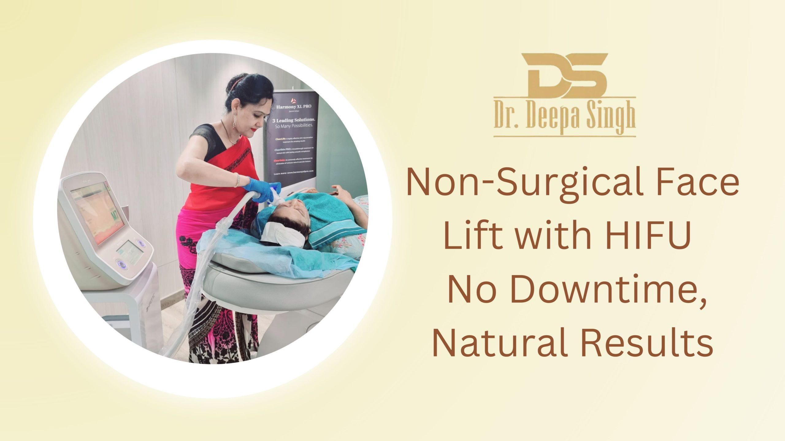 HIFU Face Lifting in Udaipur - non-surgical face lift treatment